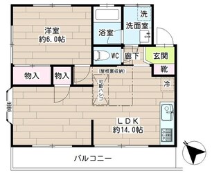 マロンプレーンＢの物件間取画像